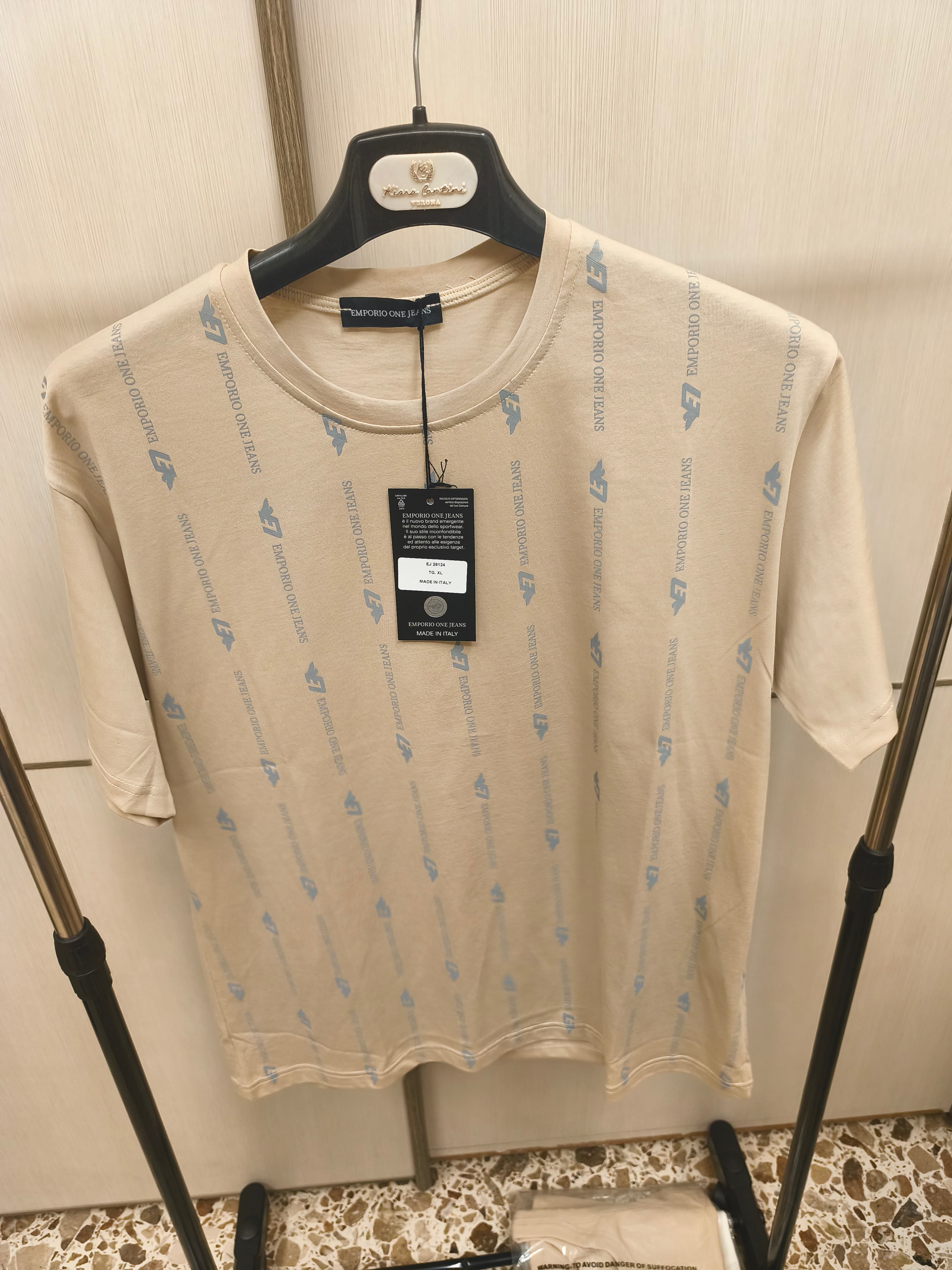 T-shirt Emporio One jeans